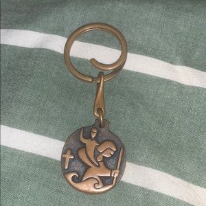 Retired James Avery Key Chain